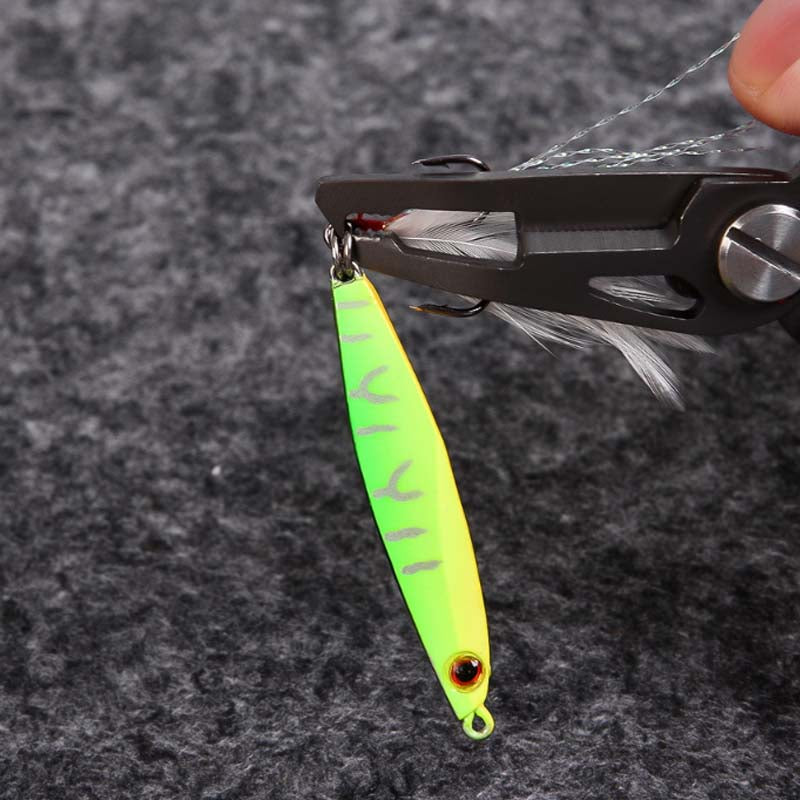 LEO 13cm Fish Grip Clamp Multifunction Fishing Pliers Portable Fishing Tools Fishing Pliers Tackle Tool