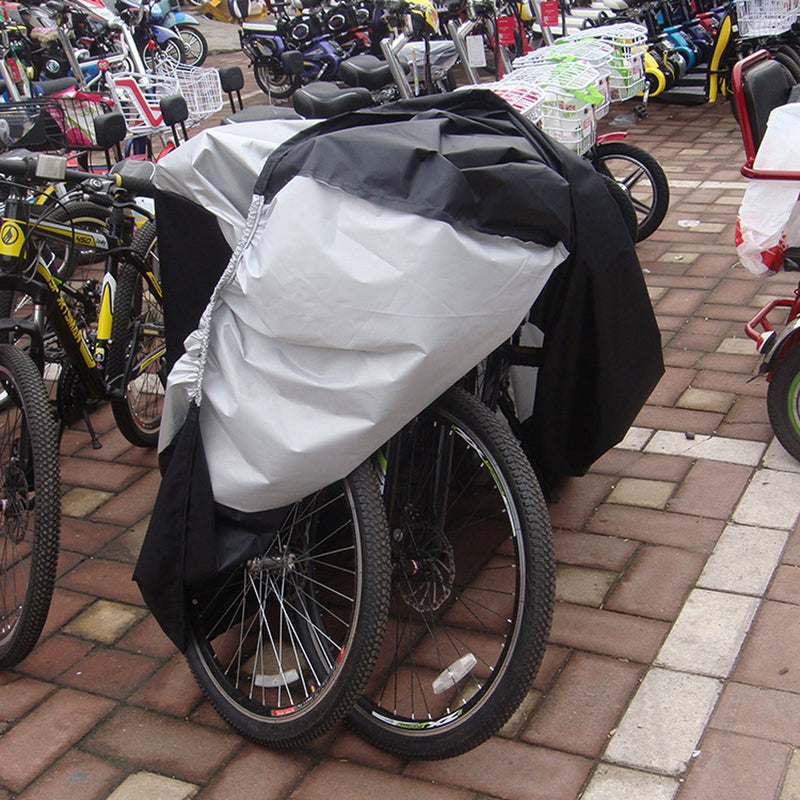 190T Polyester Taffeta Universal Waterproof Cycling Bicycle Motorbike Cover UV Protection Bike Cover