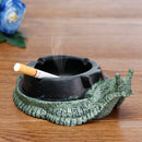 Resin Snails Ashtray Home Office Crafts Tabletop Ornament Storage Holder Decorations