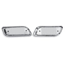 Rear Decoration Exhaust Muffler Tail Throat Cover Sticker For Citroen C4 C5 Elysee