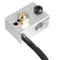 V6 PT100 Aluminum Block Silicone Case Kit with 2m Thermistor Wire for 3D Printer