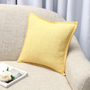 45x45cm Flax Throw Pillow Case Cushion Cover Seat Sofa Case Home Bedroom Decoration