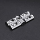 Machifit 10pcs 20M5 Spring Nut for 2020 Aluminum Profile Round Roll T Slot Elastic Nut