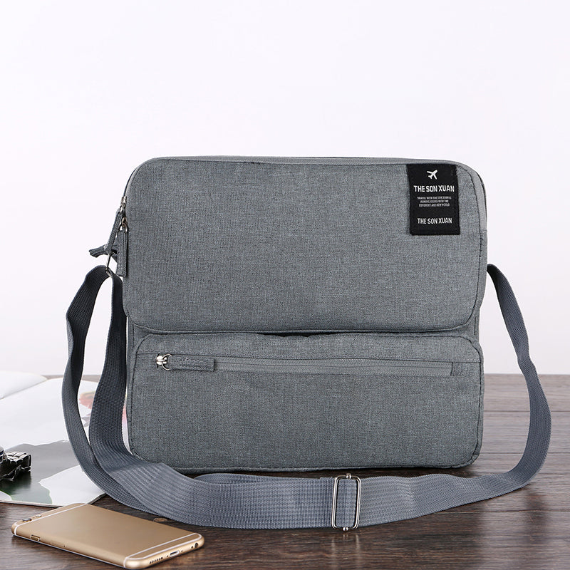 Travel Storage Bag Shoulder Computer Ipad Bag Trolley Case Hanging Bag Out Clothing Luggage Bag Laptop Bag