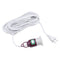 AC220V E27 5W Pure White Emergency LED Light Bulb with 5M Cable Line US Plug for Outdoor Camping