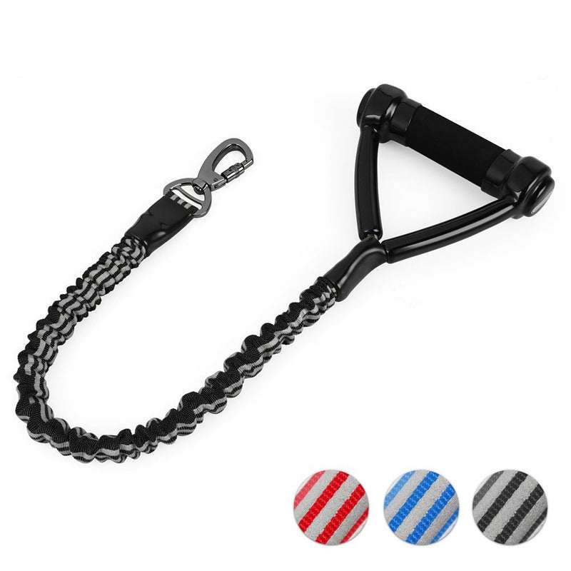 Dog Leash Traffic Control Handle Available Ultra Sturdy with Elastic Bungee Dog Traction Rope