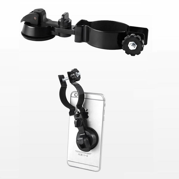 Adjustable Microscope Bracket Mobile Phone Holder Photo Taking Clip Bracket Birdwatching Mirror Bracket