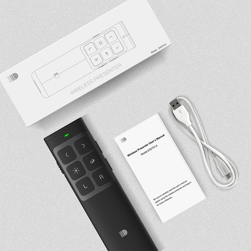 VINSIC Wireless laser PPT flip pen with mouse function Presenter Pen Remote Control PPT Powerpoint Presentation Laser Flip Marker Pen