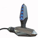 12LED Spirit Beast Pair 12V Motorcycle Daytime Light Warning Signal Turn Lights 10MM IPX6