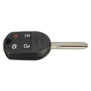 4 Button Car Key Keyless Entry Remote Fob And Transponder Chip 63 For Ford For Lincoln