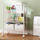 3/4/5 Tier Movable Stainless Shelf Kitchen Storage Rack Organizer Stand Holder