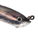 ZANLURE 5pcs 10cm 14.7g Pencil Soft Fishing Lure 5 Colors Soft Baits Hook Salt/Freshwater Fishing