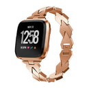 Bakeey Replacement Stainless Metal Steel Smart Watch Band for Fitbit Versa