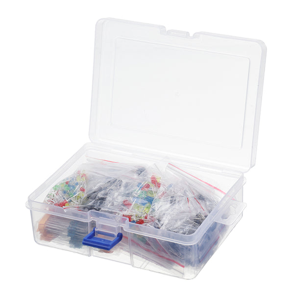 Electrolytic Capacitor Ceramic Kit Resistor Led Diodes Set Transistor Package DIY Assortment Electronic Components Kits With Box