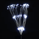 2 PACK Waterproof 105 LED Solar Starburst String Light Garden Fairy Holiday Christmas Lamp