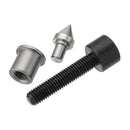 Machifit Lathe Thimble Shank Live Center Gyration Thimbles Lathe Center for Mini Lathe Machine Accessories
