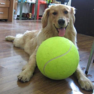 Yani DCT-2 Squishy Giant Tennis Ball Dog Toy Chewing Sport Outdoor Game Throw Run Fetch 24CM