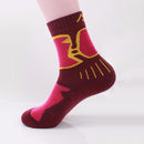 Santo S018 Women Winter Warm Full Thick Merino Wool Socks Ladies Thick Athletic Woolen Girls Socks