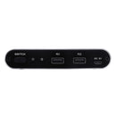OTIME USB Switch 2x4 4 USB 2.0 Sharing Switch 4 Devices HUB for Keyboard Mouse Computer Digital Cables Converter