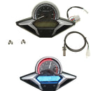 Motorcycle LCD Digital Speedometer Odometer Tachometer Gauge For 1/2/4 Cylinders