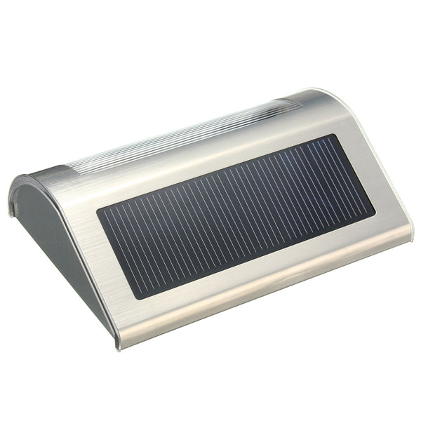 Solar Power 5 LED Waterproof Wall Light Outdoor Garden Path Yard Landscape Lamp