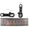 Mini Rotatable Buckle Hang Quickdraw Outdoor Survival Carabiner Key Chain Tool