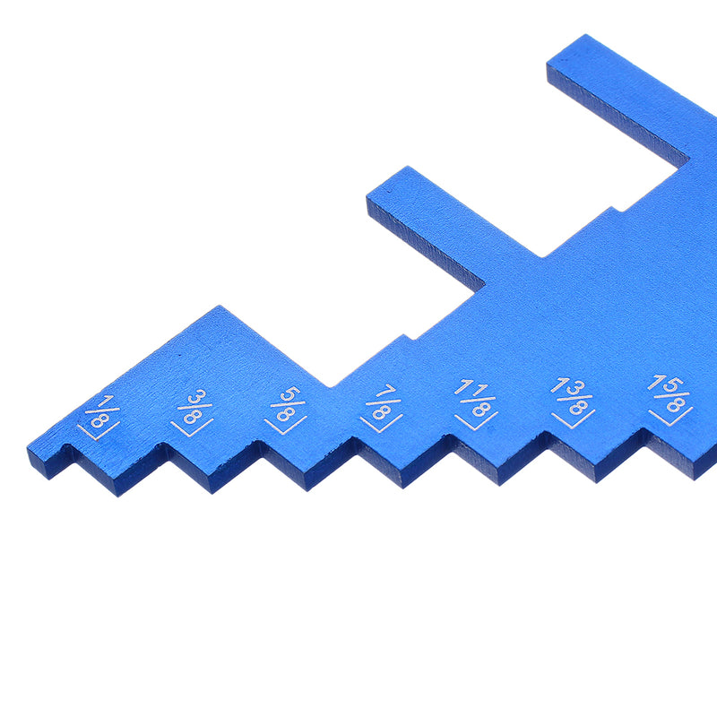 2 In 1 Woodworking Precision Router Table Saw Gauge Set Up Aluminum Alloy Step Depth Gauge for Table Saw Router Table