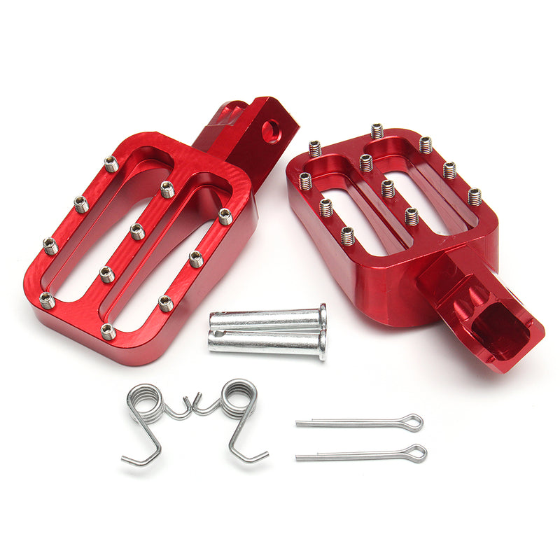 CNC Foot Pegs For Pit Dirt Bike Chinese 50cc-160cc CRF XR KLX TTR SSR Thumpstar
