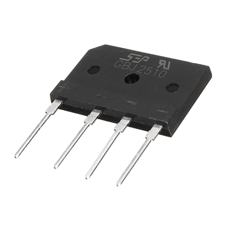 25A 1000V Diode Rectifier Bridge GBJ2510 Power Electronic Components For DIY Projects