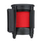 2/3/5m Retractable Stanchion Belt Crowd Queue Control Barrier Mounted Accessory Red