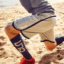 Y-280 Summer Men Gyms Workout Elastic Waist Cotton Shorts with Pockets Athletic Shorts Jersey Shorts