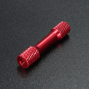 Suleve M3AR3 10Pcs M3 35mm Knurled Standoff Aluminum Alloy Multicolor