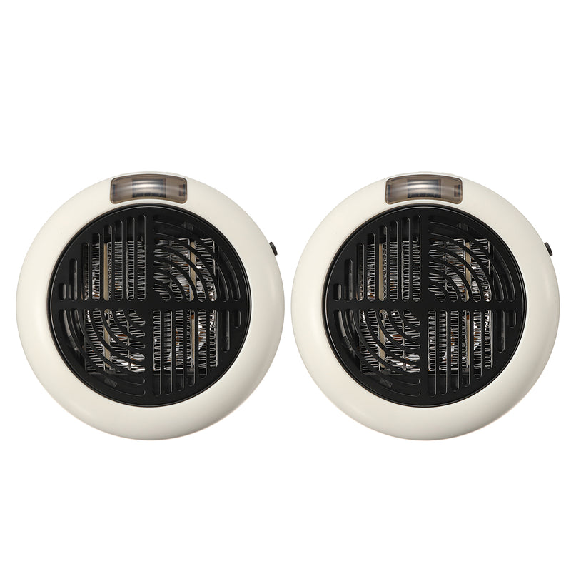 Portable 900W Mini Electric Wall Outlet Space Instantly Heating Warm Heater