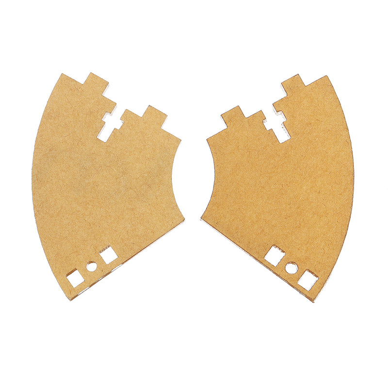 5pcs Transparent Shell Acrylic Case For 128X64 0.96 Inch OLED LCD LED Display Module Holder Bracket