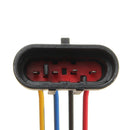 4Pin 2 Way Car Waterproof Electrical Connector Male & Female Plug Wire AWG Marine
