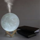 880ML 3D LED Night Light Air Humidifier Moon Lamp Aroma Essential Oil Diffuser