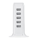 5 Port 4A USB Desktop Charger Quick Charging Station ABS Stand Charger