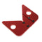 Woodworking Center Scriber 45 Degrees Angle Line Caliber Ruler Wood Measuring Scribe Tool