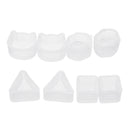 83Pcs DIY Silicone Molds Making Jewelry Pendant Resin Casting Mould Tool W/ Bag