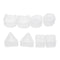 83Pcs DIY Silicone Molds Making Jewelry Pendant Resin Casting Mould Tool W/ Bag