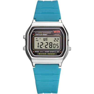SYNOKE 9027 Lightweight Classic Luminous Waterproof LED Shock Sport Digital Watch Men Watch
