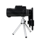 IPRee 40X60 Monocular HD Optic Day Night Vision Telescope With Phone Clip Tripod Outdoor Camping Travel