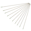 10Pcs 1mm x 175mm Green Tip Pure Tungsten Electrode For TIG Welding