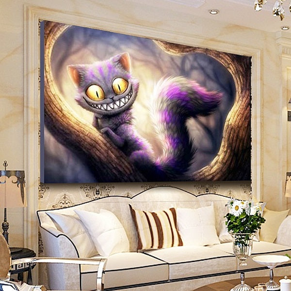 DIY 5D Diamond Embroidery Cat Diamond Painting Cross Stitch Kits Home Decor