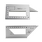 45 Degree 90 Degree T Type Angle Ruler Line Measurement 62113/62114 Stop Type Regulation For Engineering Work