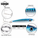 SeaKnight SK302 5pcs/set 8g 50mm Fishing Lure Hard Bait Sinking Spoon With BKK Hooks