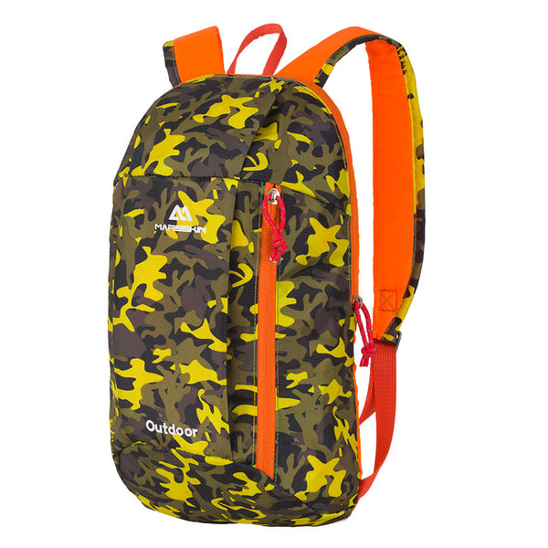 10L 600D Waterproof Fabric Outdoor Bag Backpack Wear Resistant Scratch Proof Ultralight Camping Hiki
