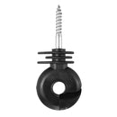 50pcs Plastic Screw-in Insulator For Pet Animal Electronic Fence Timber Wood Post Wire Cable