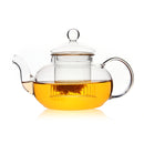 Heat-resistant Glass Teapot Filter Bubble Teapot Borosilicate Glass Flower Teapot Glass Pot