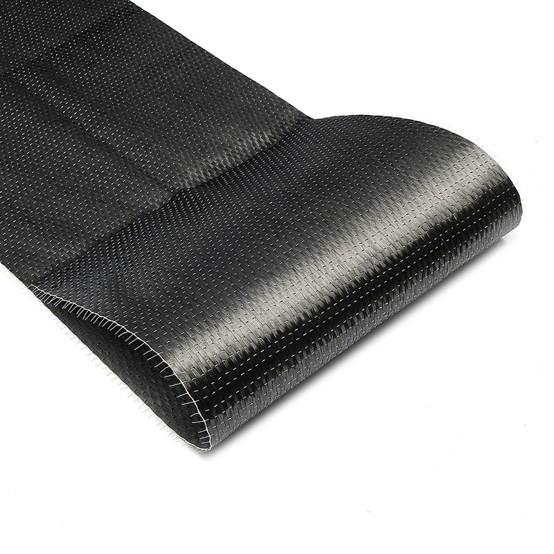 1m 12K 300g UD Carbon Fiber Cloth Fabric Unidirectional Plain Weave Cloth High Strength for Building Bridge Construction Repair